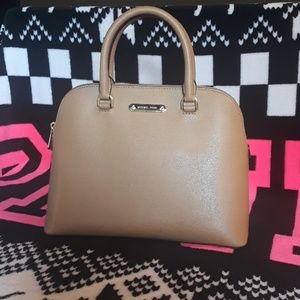 NWT Michael Kors Cindy Dome Satchel Purse